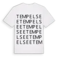 Tempelsee ordlek t-shirt