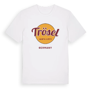 Trösel cirkel t-shirt – ekologisk bomull t-shirt från Pinshirt