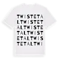 Twistetal ordlek t-shirt