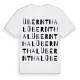 Übernthal ordlek t-shirt