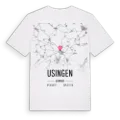 Usingen karta t-shirt