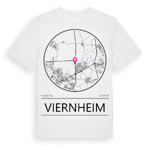Viernheim t-shirt – ekologisk bomull t-shirt från Pinshirt