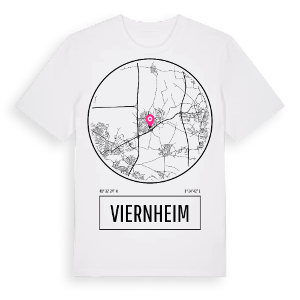 Viernheim t-shirt – ekologisk bomull t-shirt från Pinshirt