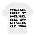 Vogelsbergkreis ordlek t-shirt