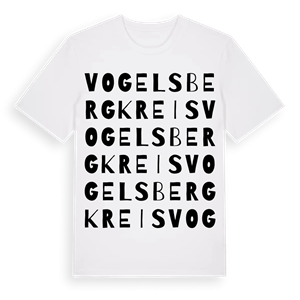 Vogelsbergkreis ordlek t-shirt – ekologisk bomull t-shirt från Pinshirt