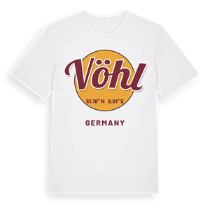 Vöhl cirkel t-shirt – ekologisk bomull t-shirt från Pinshirt