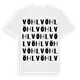 Vöhl ordlek t-shirt