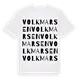 Volkmarsen ordlek t-shirt