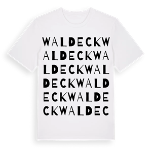 Waldeck ordlek t-shirt – ekologisk bomull t-shirt från Pinshirt