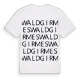 Waldgirmes ordlek t-shirt