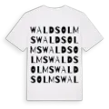 Waldsolms ordlek t-shirt