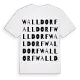 Walldorf ordlek t-shirt