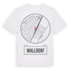 Walldorf t-shirt – ekologisk bomull t-shirt från Pinshirt