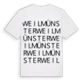 Weilmünster ordlek t-shirt