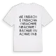 Weinbach ordlek t-shirt