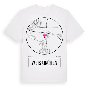 Weiskirchen t-shirt – ekologisk bomull t-shirt från Pinshirt