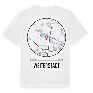 Weiterstadt t-shirt – ekologisk bomull t-shirt från Pinshirt