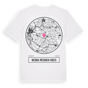 Werra-Meißner-Kreis t-shirt – ekologisk bomull t-shirt från Pinshirt