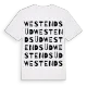 Westend Süd ordlek t-shirt