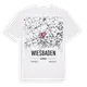 Wiesbaden karta t-shirt