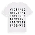 Wiesbaden ordlek t-shirt