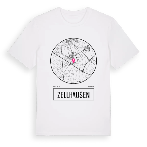 Zellhausen t-shirt – ekologisk bomull t-shirt från Pinshirt