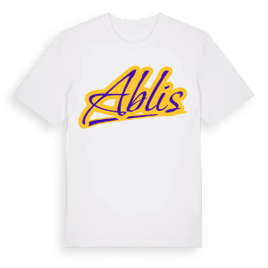 Ablis baseball t-shirt – ekologisk bomull t-shirt från Pinshirt
