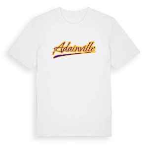 Adainville baseball t-shirt – ekologisk bomull t-shirt från Pinshirt