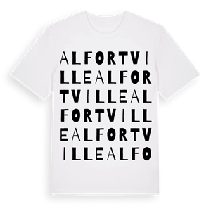 Alfortville ordlek t-shirt – ekologisk bomull t-shirt från Pinshirt