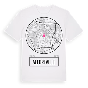 Alfortville t-shirt – ekologisk bomull t-shirt från Pinshirt