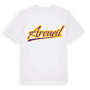 Arcueil baseball t-shirt – ekologisk bomull t-shirt från Pinshirt