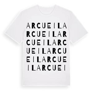 Arcueil ordlek t-shirt – ekologisk bomull t-shirt från Pinshirt