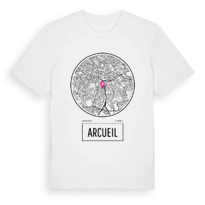 Arcueil t-shirt – ekologisk bomull t-shirt från Pinshirt