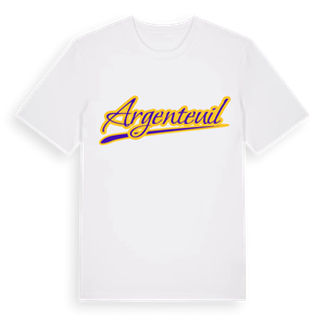 Argenteuil baseball t-shirt – ekologisk bomull t-shirt från Pinshirt