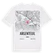 Argenteuil karta t-shirt