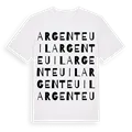 Argenteuil ordlek t-shirt