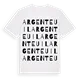 Argenteuil ordlek t-shirt