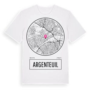 Argenteuil t-shirt – ekologisk bomull t-shirt från Pinshirt