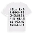 Bel Air - Grands-Pêchers ordlek t-shirt