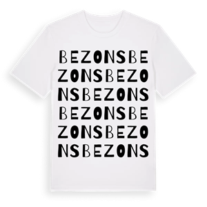Bezons ordlek t-shirt – ekologisk bomull t-shirt från Pinshirt