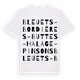 Bleuets - Bordières - Buttes - Halage- Pinsons ordlek t-shirt