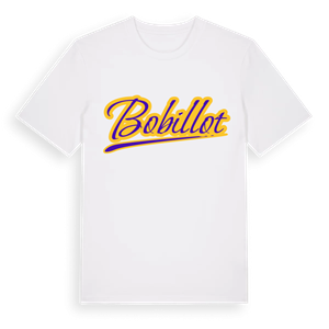 Bobillot baseball t-shirt – ekologisk bomull t-shirt från Pinshirt
