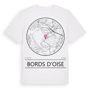 Bords d'Oise t-shirt – ekologisk bomull t-shirt från Pinshirt