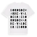 Bords de Marne - Val de Brie ordlek t-shirt