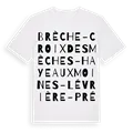 Brèche- Croix des Mèches - Haye aux Moines- Lévrière-Préfecture ordlek t-shirt