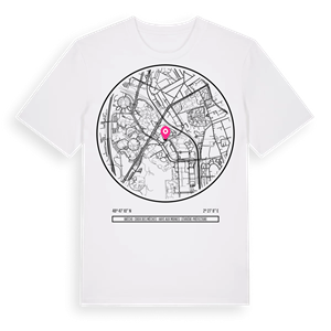 Brèche- Croix des Mèches - Haye aux Moines- Lévrière-Préfecture t-shirt – ekologisk bomull t-shirt från Pinshirt