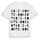 Brie-Comte-Robert ordlek t-shirt