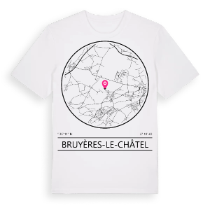 Bruyères-le-Châtel t-shirt – ekologisk bomull t-shirt från Pinshirt