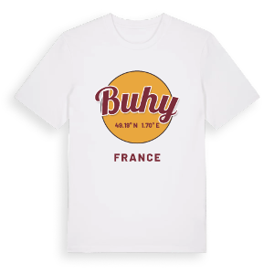 Buhy cirkel t-shirt – ekologisk bomull t-shirt från Pinshirt
