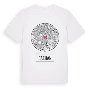 Cachan t-shirt – ekologisk bomull t-shirt från Pinshirt